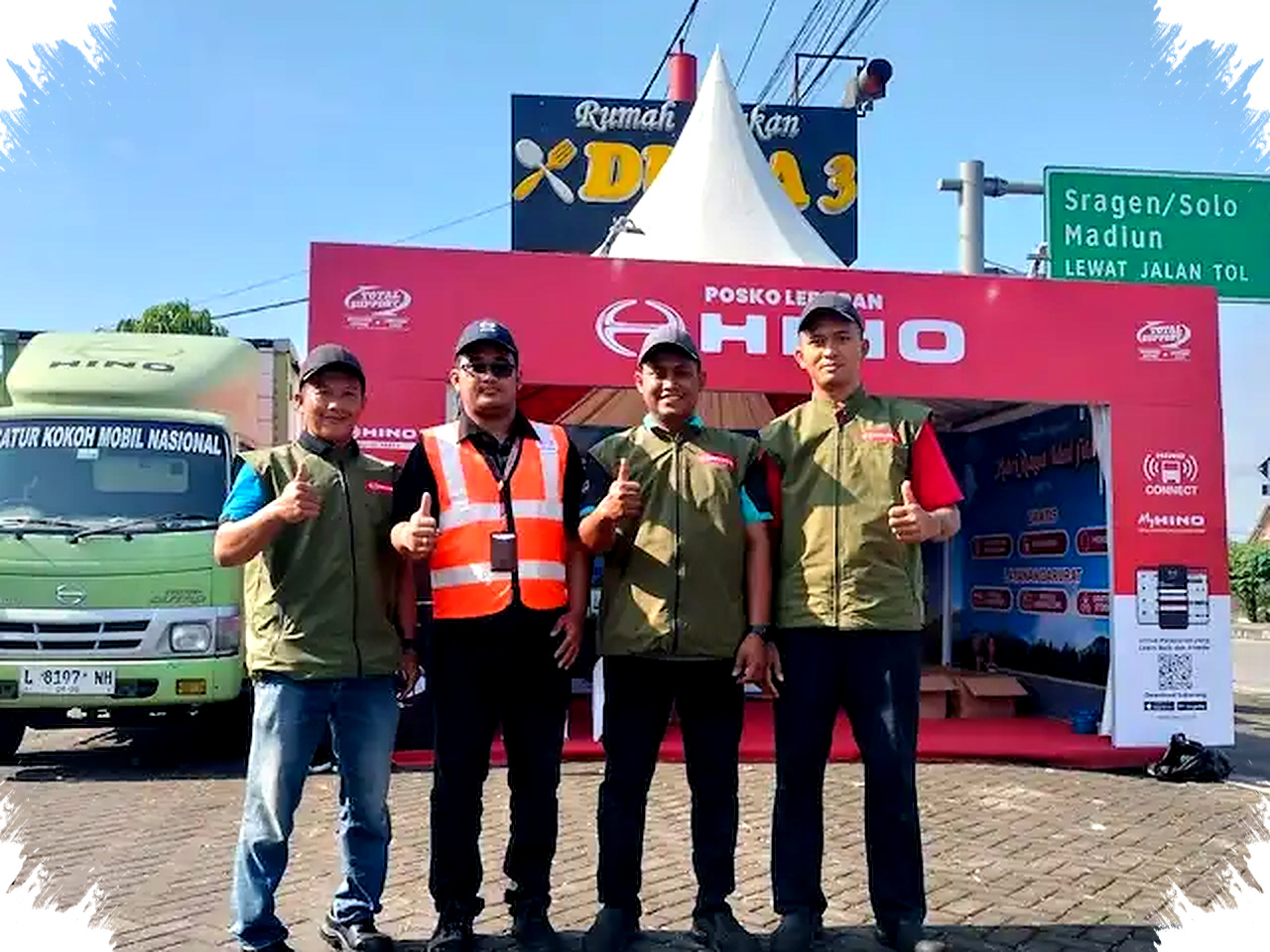 Posko dan Bengkel Hino Mulai Beroperasi di Sumatra Jawa, Siap Antar Mudik Aman Tanpa Khawatir Mogok