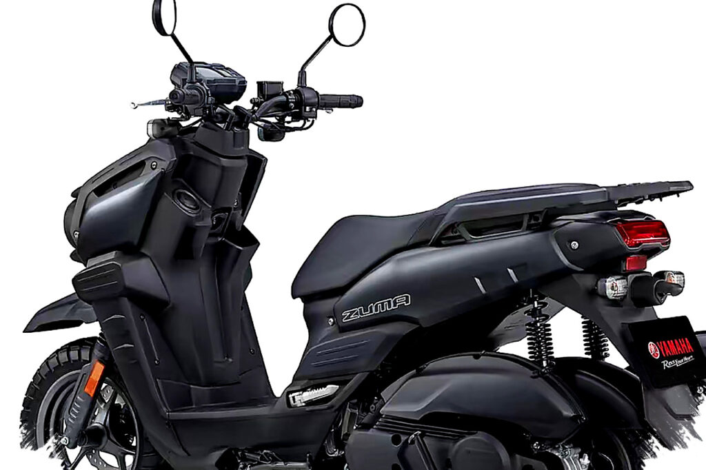 Yamaha Zuma Mirip FreeGo, Isi BBM dari Depan dan Bagasi Bawah Jok Tetap Lega