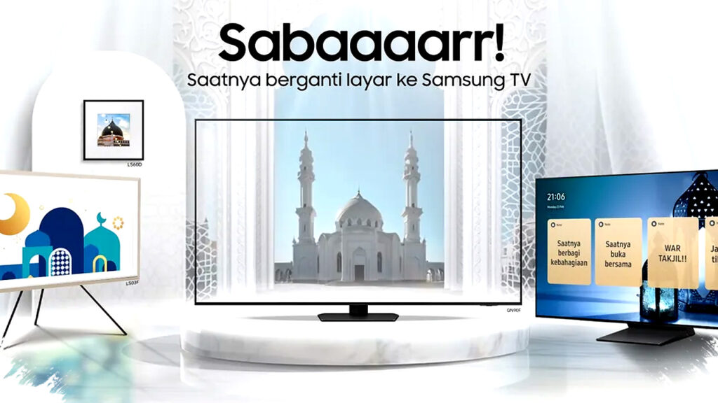 SABAAR Samsung Hadirkan Teknologi Imersif, Ciptakan Ramadan Hangat dan Harmonis Bersama Keluarga di Rumah