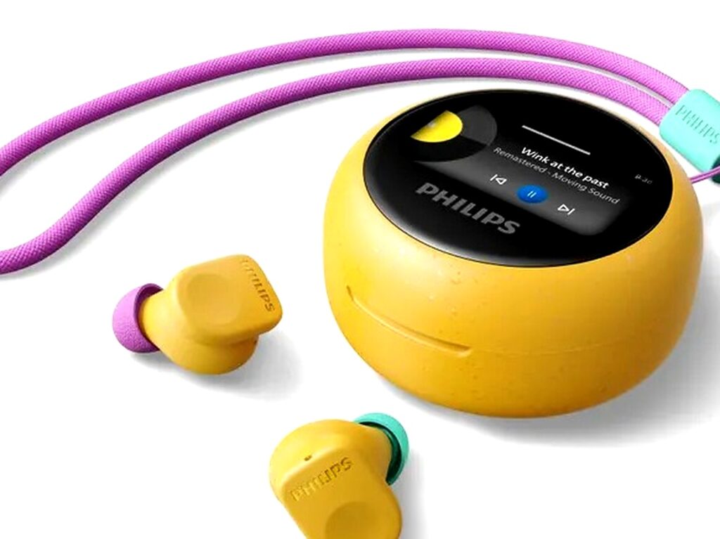 Philips The Buds Tampil Retro dengan Layar di Casing, Earbuds Warna-Warni yang Tak Biasa