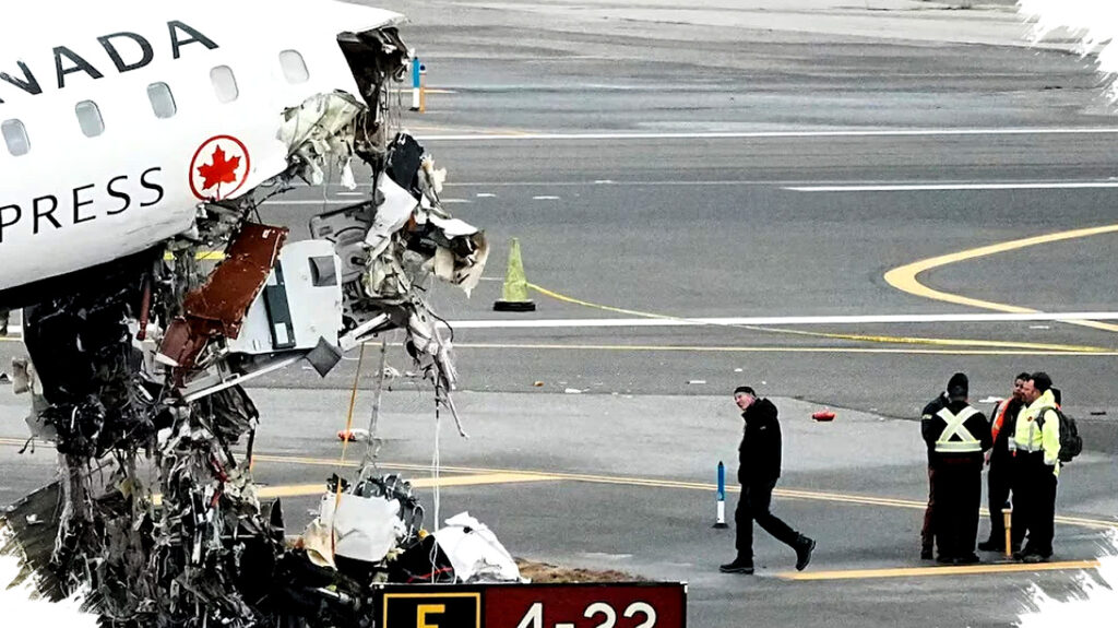 Kronologi Lengkap Kecelakaan Air Canada Tabrak Mobil Pemadam di Bandara LaGuardia