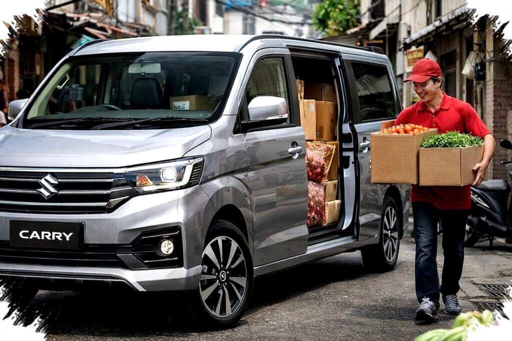 Suzuki Carry Minivan 2026 Andalan Pedagang, Lincah di Pasar Irit untuk Operasional