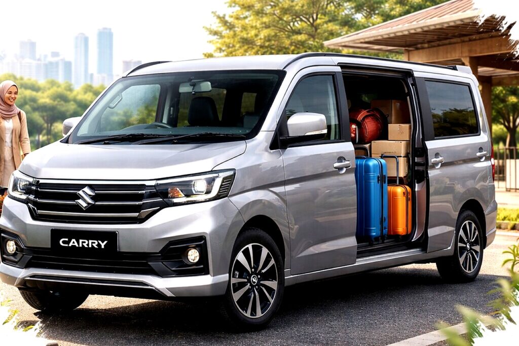 Suzuki Carry Minivan 2026 untuk Mudik Lebaran, Kabin Lega dan Mesin 1500 cc Siap Jalan Jauh