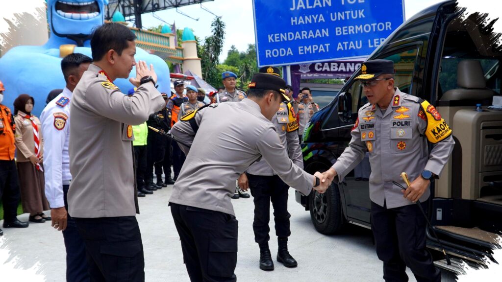 Kapolda Jabar Tinjau Ketat Pos Hoegeng, Kunci Kelancaran Arus Balik Mudik Idul Fitri