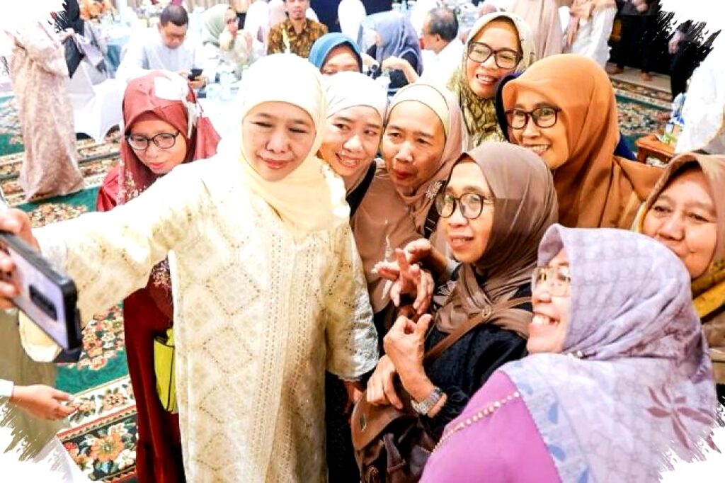 Gubernur Khofifah Teguhkan Komitmen Melalui Tradisi Riyayan, Kehangatan dan Kebersamaan Terjalin Kuat