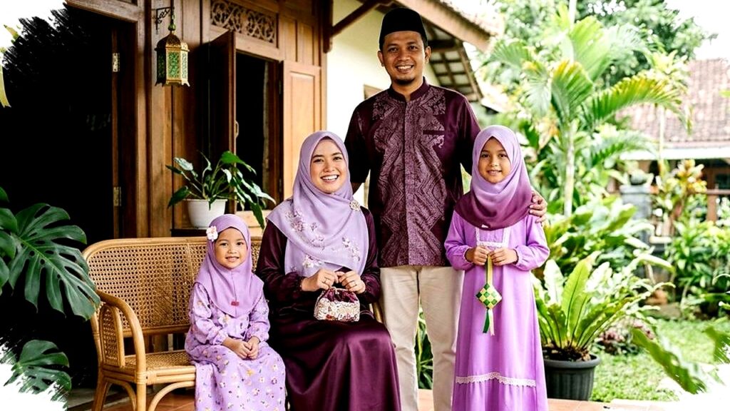Inspirasi Seragam Keluarga Lebaran Minimalis, Tinggalkan Norak dan Raih Elegan yang Tak Lekang Waktu