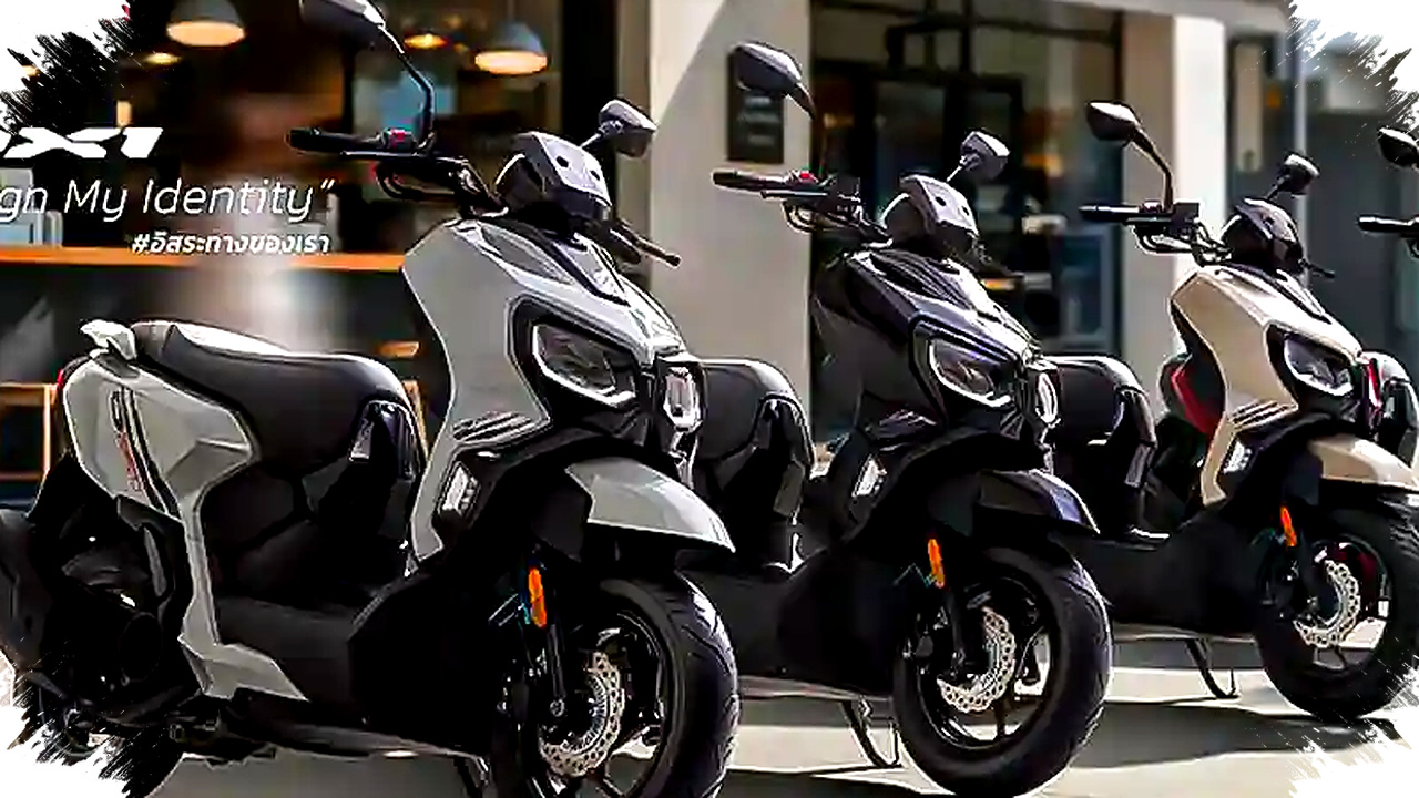 GPX DX1 Matik Petualang Asal Thailand, Desain Unik dengan Fitur Canggih Harga Terjangkau