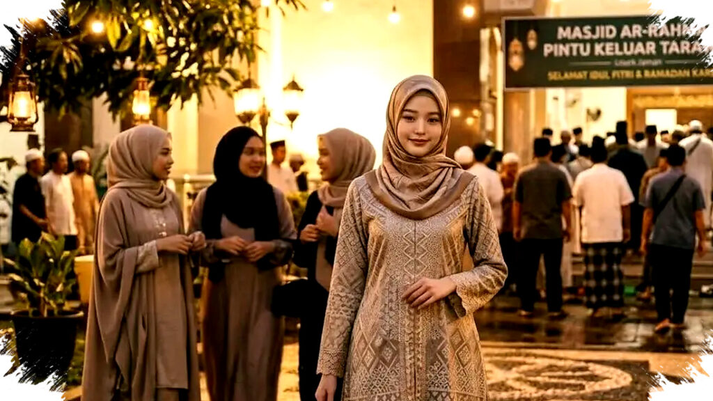 5 Prompt AI Edit Foto Pulang Terawih di Mesjid, Ubah Momen Ramadan Jadi Visual Cinematic Memukau
