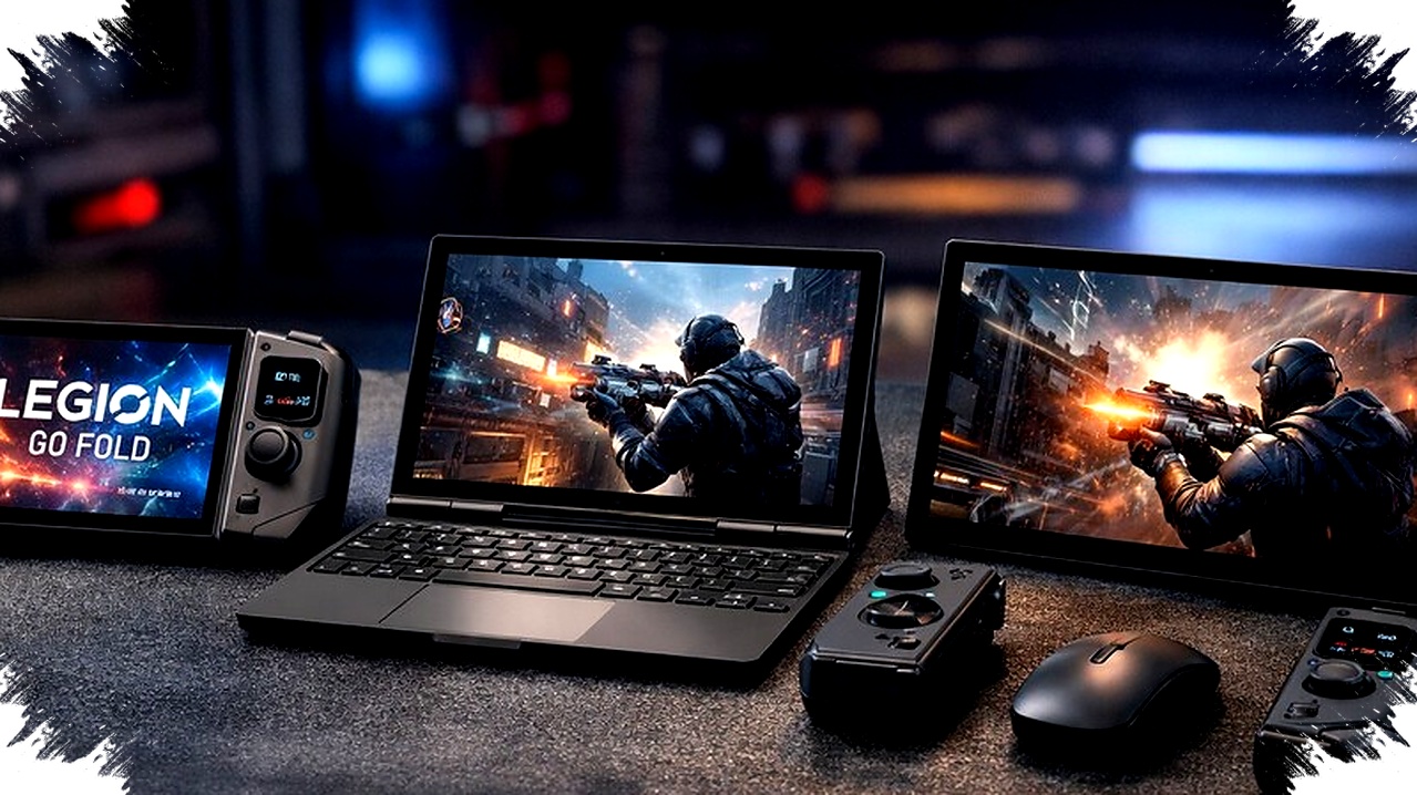 Lenovo Legion Go Fold Ubah Arti Konsol Genggam, Dilipat Saat Main Jadi Desktop Saat Dibuka