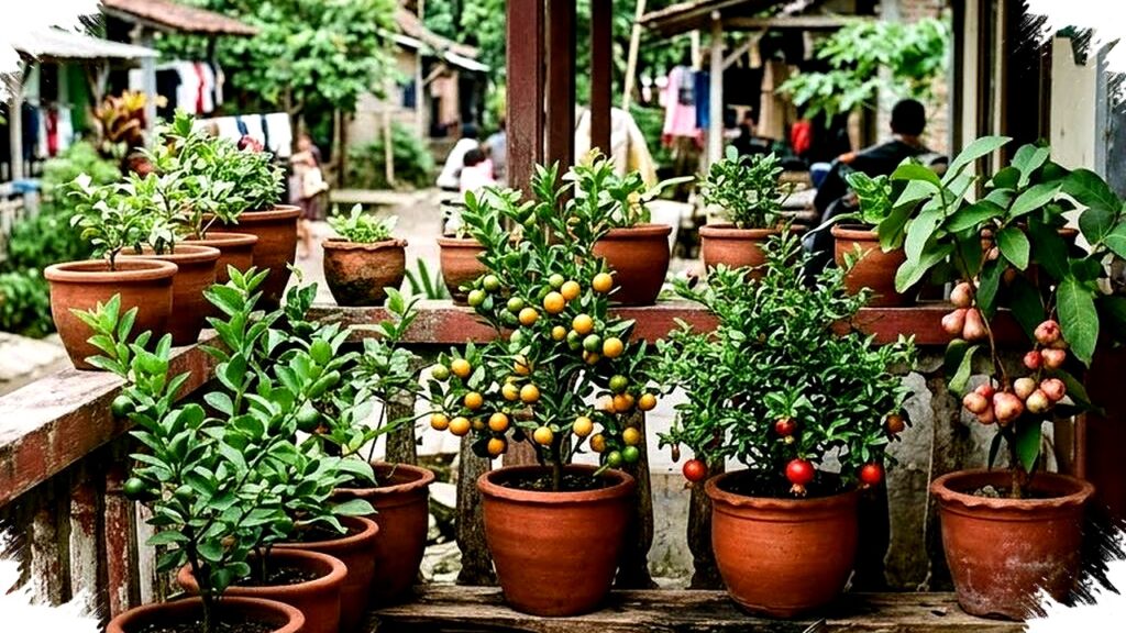Sulap Teras Sempit Jadi Kebun Sayur dan Buah Mini, Rahasia Produktif Rumah Kampung yang Membuat Semua Terpana!
