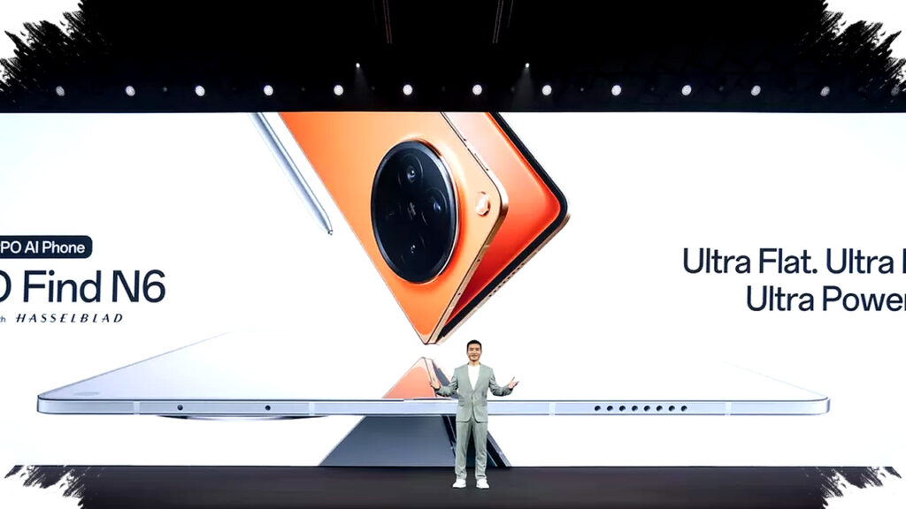 Oppo Find N6 Resmi Meluncur, Lipatan Layar Kian Samar usai Engsel Dirancang Ulang