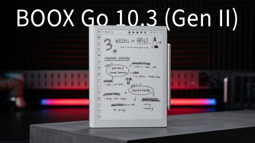 Boox Go 10.3 Gen 2 Nyaris Setipis Kertas, Sensasi Menulis dan Membaca Makin Mantap
