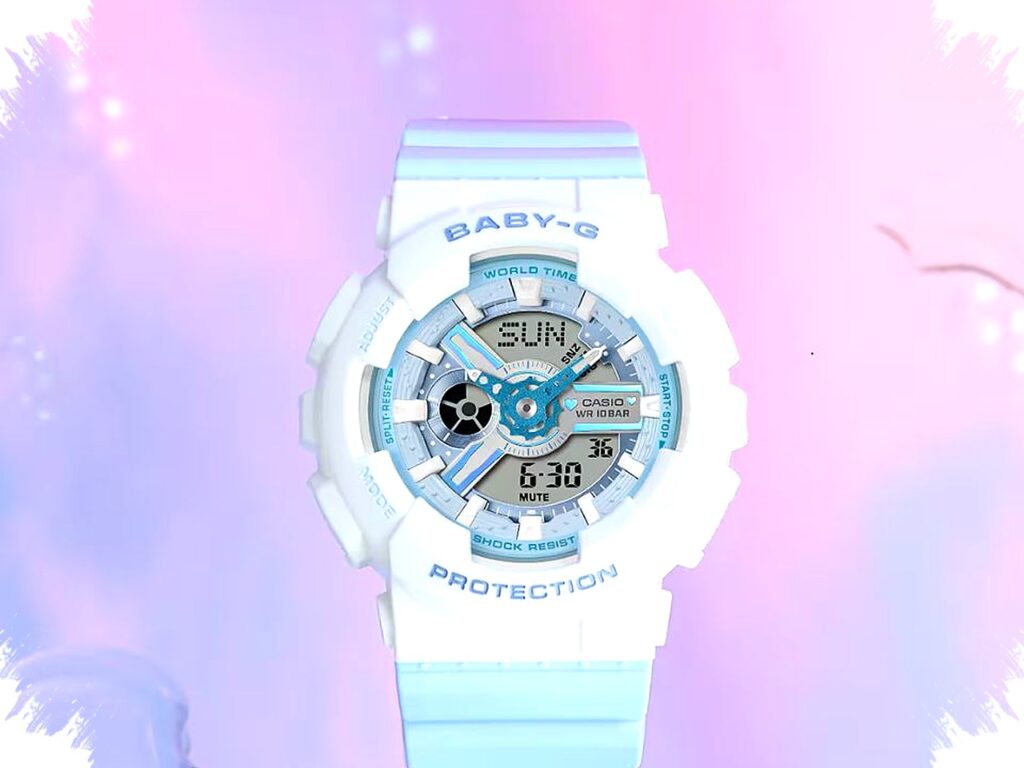 Casio Rilis Baby-G Analog-Digital Berfinis Polarized, Detail Hati Metalik Jadi Pembeda