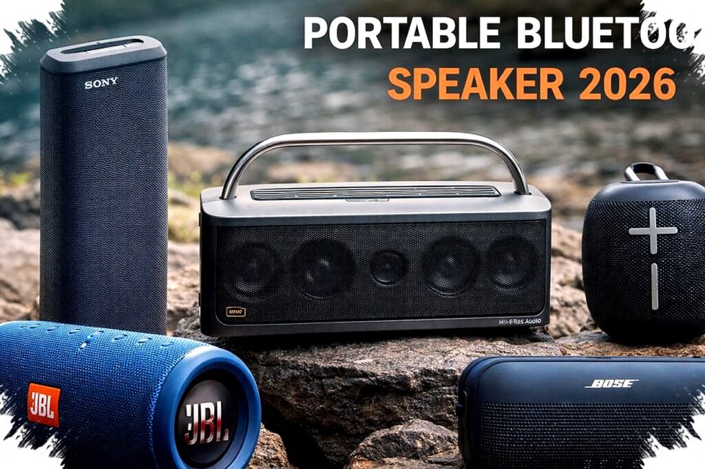Portable Bluetooth Speaker 2026 untuk Traveling, Saat Baterai Tahan Lama Jadi Penentu