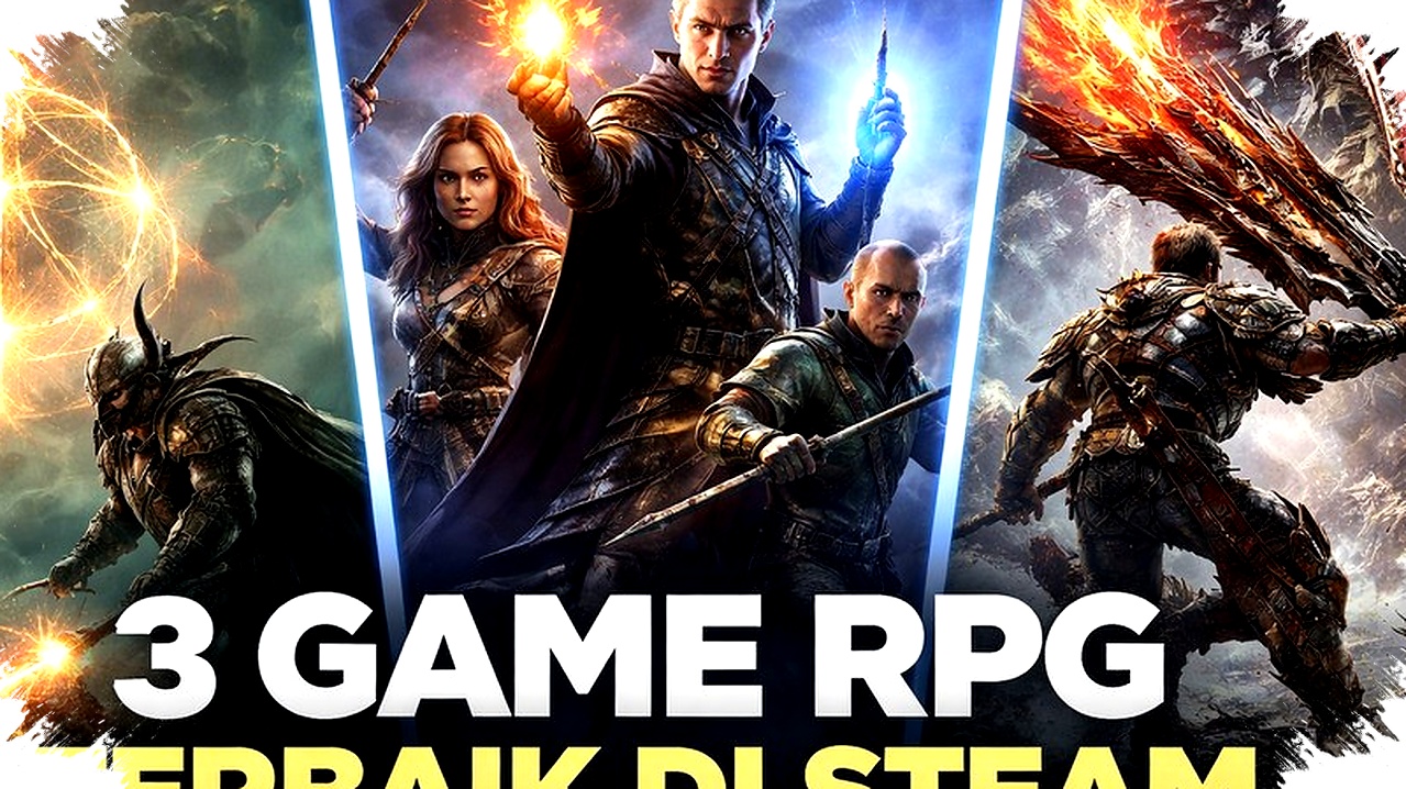 3 Game RPG Steam yang Sulit Ditinggalkan, dari Elden Ring hingga Baldur's Gate 3