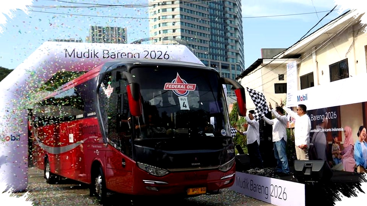 Federal Oil Berangkatkan Ratusan Mekanik Mudik Gratis, Apresiasi yang Pulangkan Mereka ke Keluarga