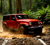 Jeep Wrangler Rubicon Menyusuri Hutan Penuh Rintangan, Ketangguhan dan Teknik Mengemudi di Medan Ekstrem Jeep Wrangler Rubicon Menyusuri Hutan Penuh Rintangan, Ketangguhan dan Teknik Mengemudi di Medan Ekstrem