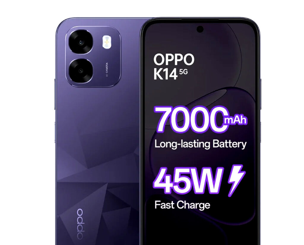 OPPO K14 5G Hadir Membawa Baterai 7000mAh, Layar 120Hz dan Kamera 50MP dalam Satu Tarikan