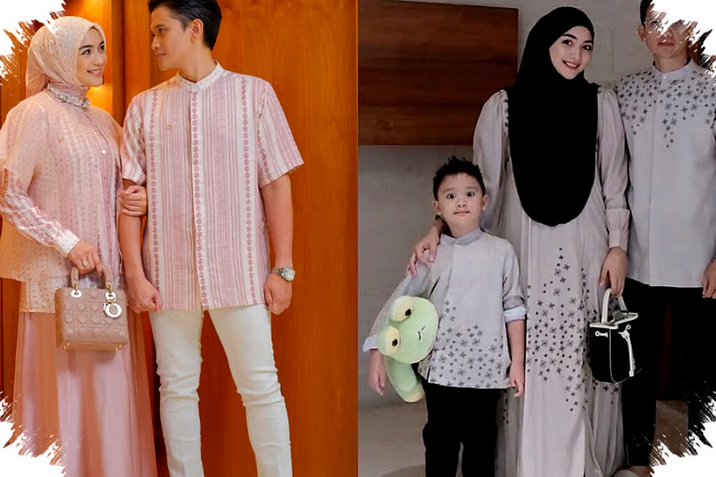 Outfit Couple Citra Kirana dan Rezky Adhitya Untuk Lebaran, Elegan dan Harmonis Tanpa Berlebihan