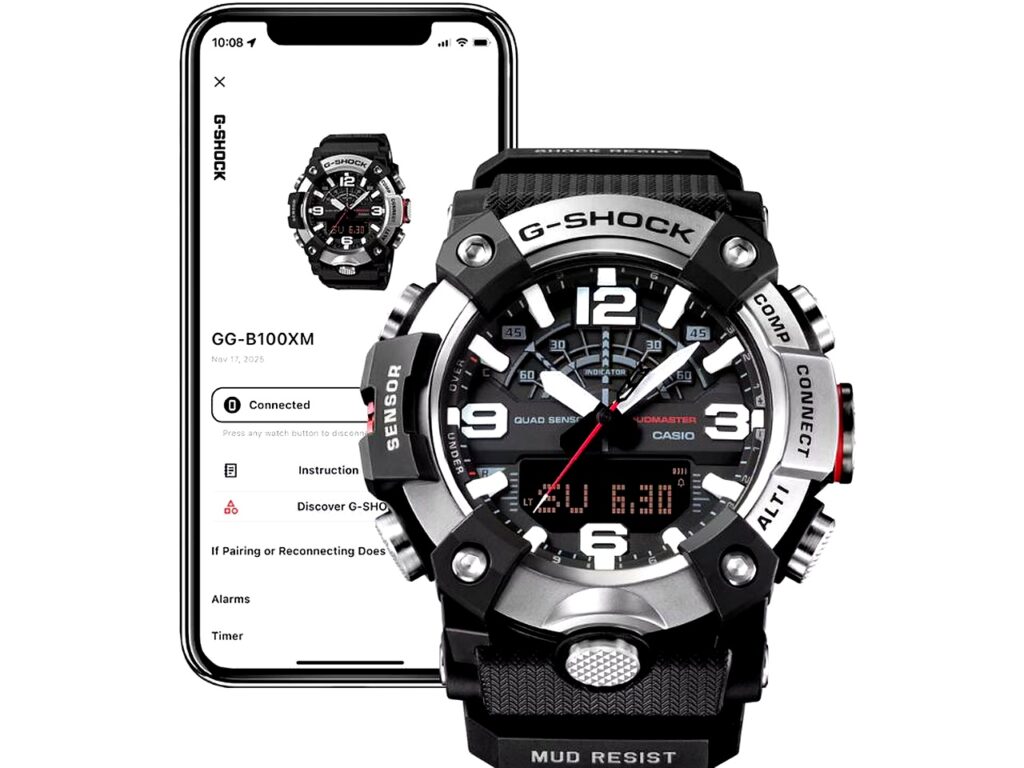 Casio G-Shock Mudmaster GG-B100X Makin Luas Tersedia, Quad Sensor Jadi Nilai Penentu