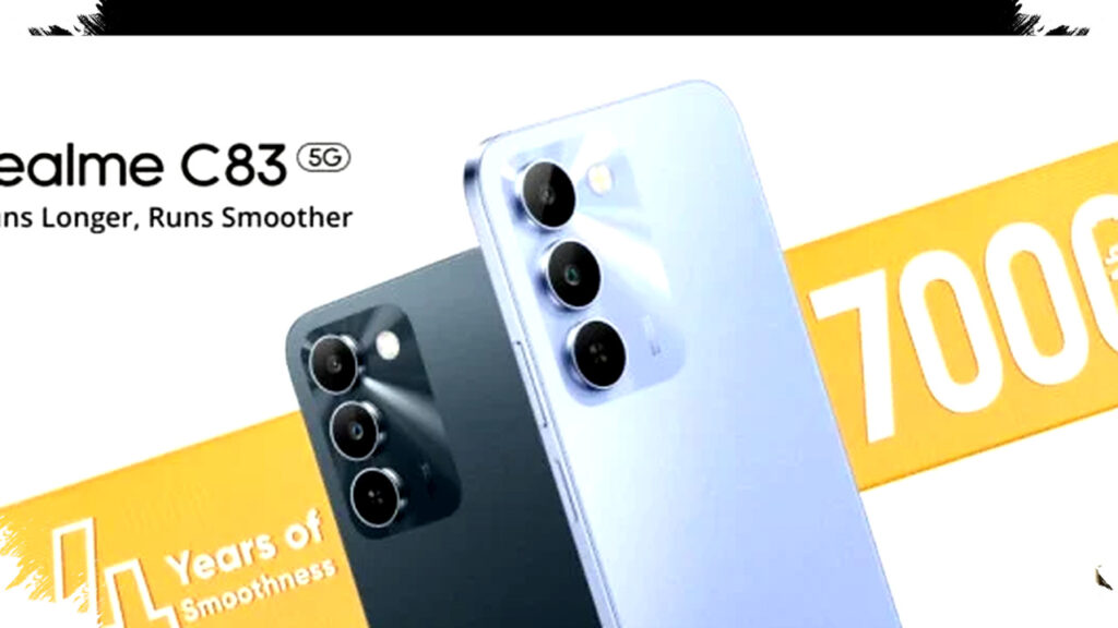 Realme C83 5G Tangguh Dengan Baterai Raksasa 7000mAh, Layar 144Hz Anti Air IP64 di Harga Terjangkau