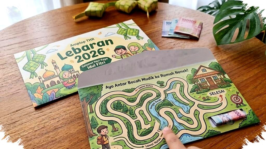 8 Desain Amplop THR Lebaran 2026 Anak Pasti Suka, Kreatif dan Interaktif Bikin Takjub!