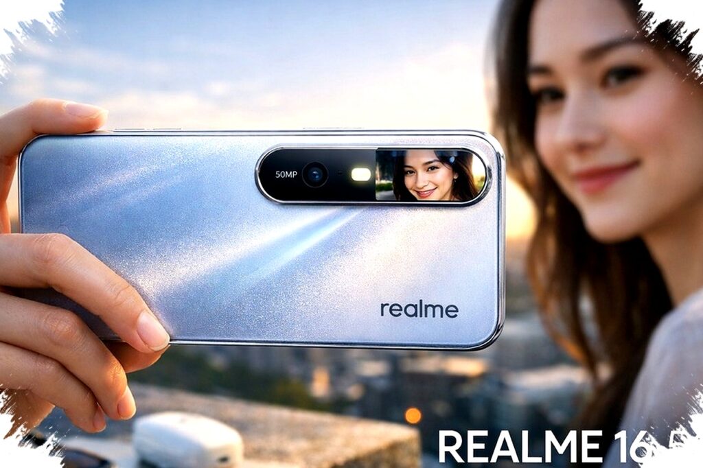 Realme 16 5G Rilis Pekan Ini, Cermin Swafoto di Kamera Belakang Jadi Pembeda