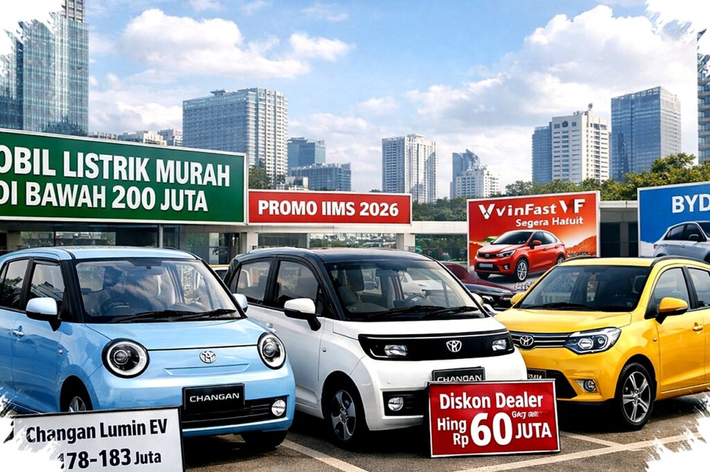 Mobil Listrik Murah Melesat di Bawah Rp200 Juta, Merek China Menyapu Pasar Awal 2026