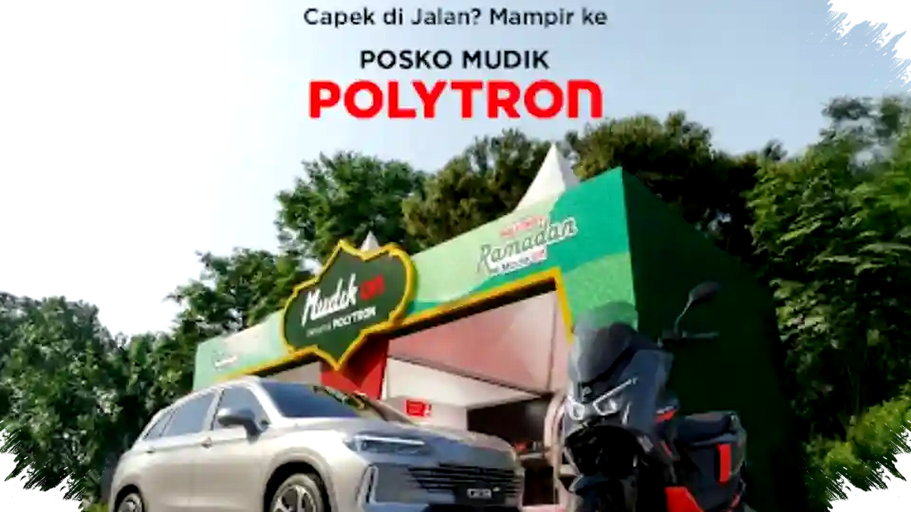 Posko Mudik Polytron Hadir di 5 Titik Strategis, Fasilitas Lengkap Bikin Perjalanan Lebaran Lebih Nyaman dan Seru