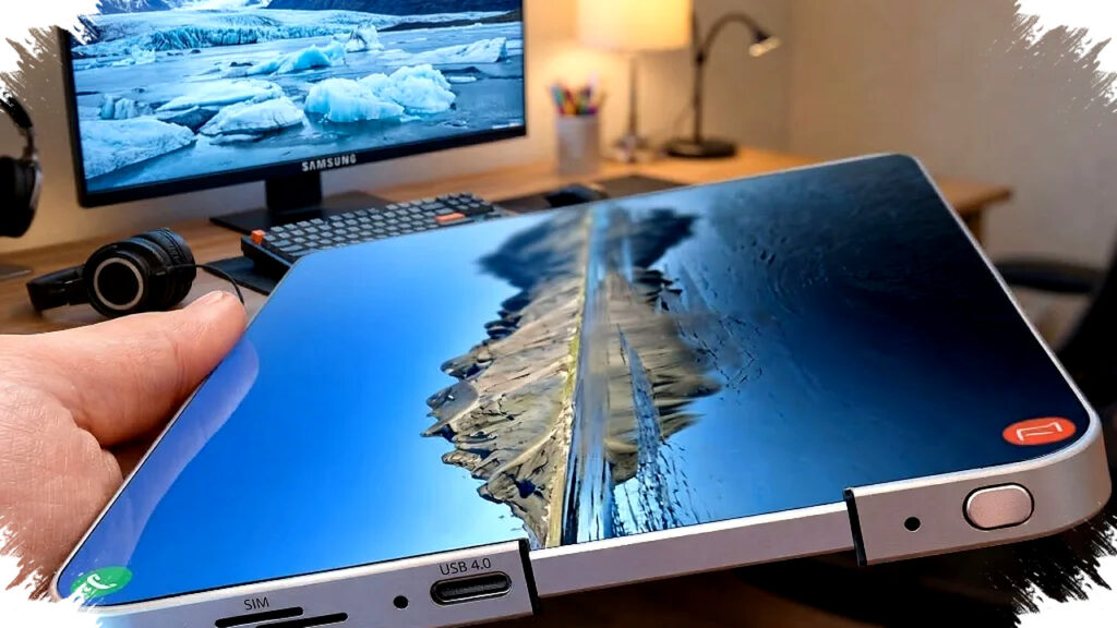 Samsung Galaxy Z Roll 5G Muncul, Layar 12,4 Inci Gulung Tanpa Lipatan Guncang Foldable