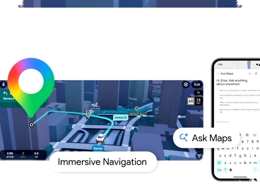Google Maps Masuk Era Baru, Gemini Ubah Pencarian dan Navigasi 3D Sekaligus