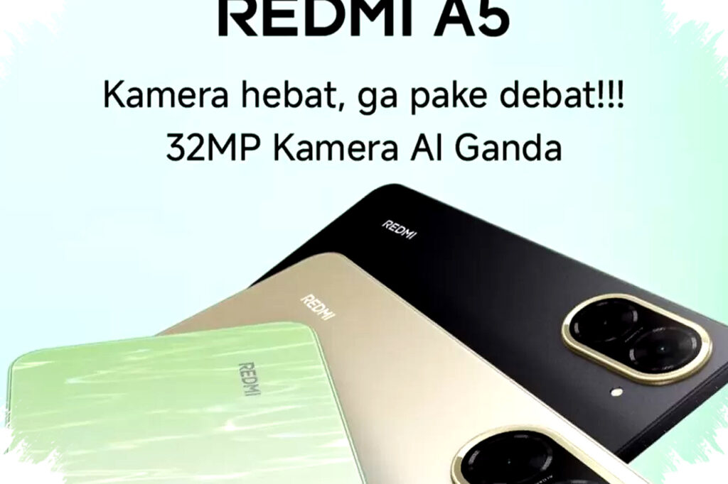 Redmi A5 Hadir Dengan Layar 120Hz dan Kamera 32MP, Harga Entry-Level Yang Sulit Ditandingi