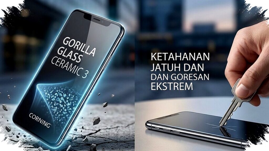 Layar Gadget Makin Tangguh Berkat Gorilla Glass Ceramic 3, Revolusi Perlindungan Ekstrem untuk Smartphone Masa Depan