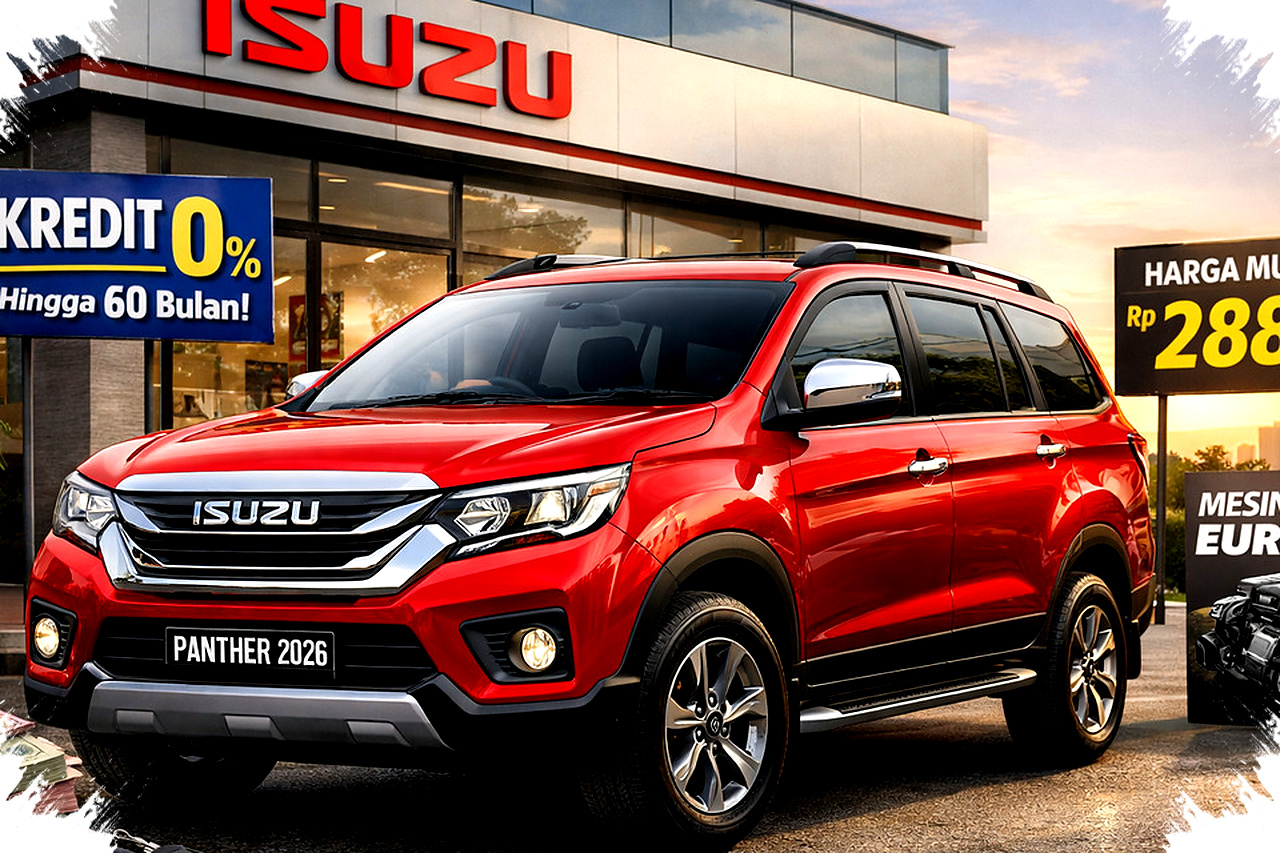 Isuzu Panther Reborn Tangguh dan Hemat Bensin atau Mitsubishi Xpander Cicilan Ringan, Mana MPV Diesel Terbaik Keluarga?
