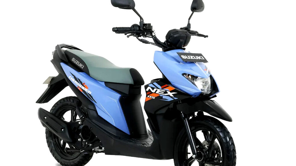 Suzuki Nex Crossover 2026 Makin Garang, 3 Warna Baru Ubah Skutik Harian Jadi Petualang