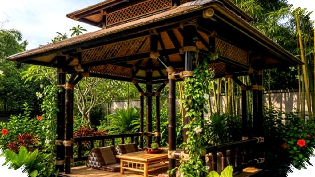7 Model Gazebo Sederhana Menghadirkan Kontras Harmonis, Area Rileksasi Estetik yang Tak Terduga