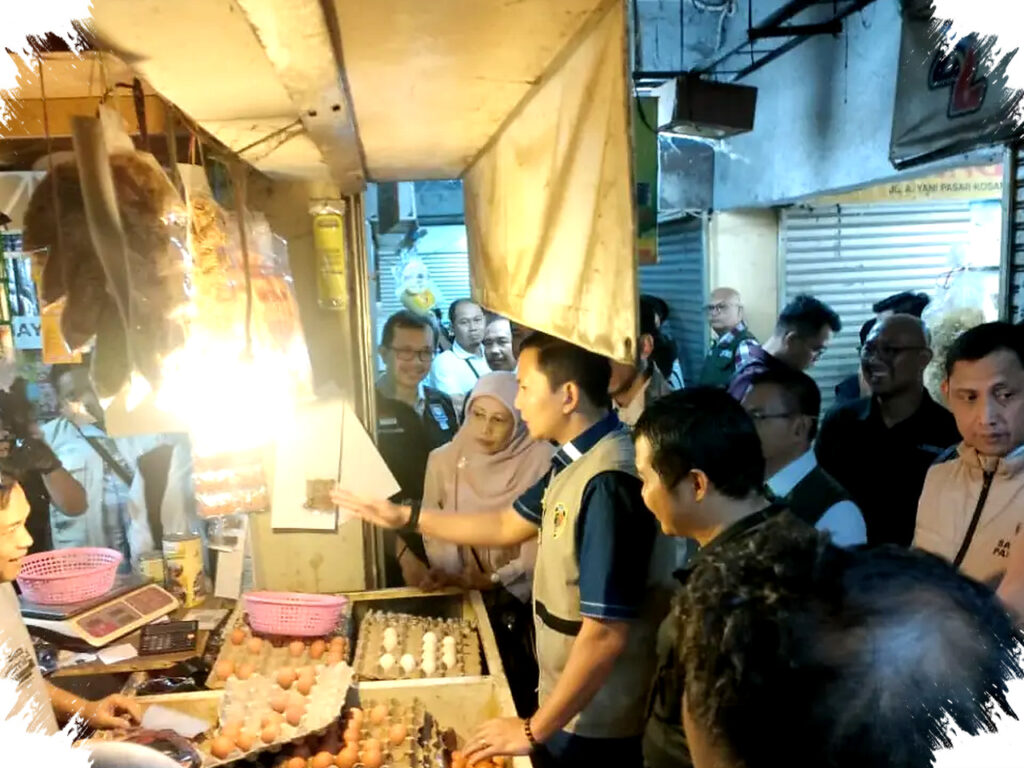Sidak Harga di Pasar Kosambi Tegaskan Komoditas Masih Sesuai HET, Satgas Pangan Siap Tindak Penimbunan dan Buka Hotline Pengaduan