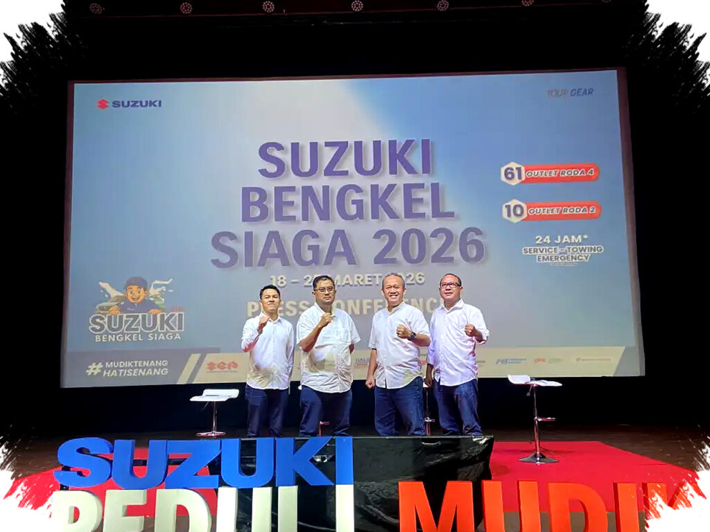Siap Hadapi Lonjakan Mudik Lebaran 2026, Suzuki Siapkan 71 Bengkel Siaga dengan Layanan 24 Jam dan Diskon Suku Cadang
