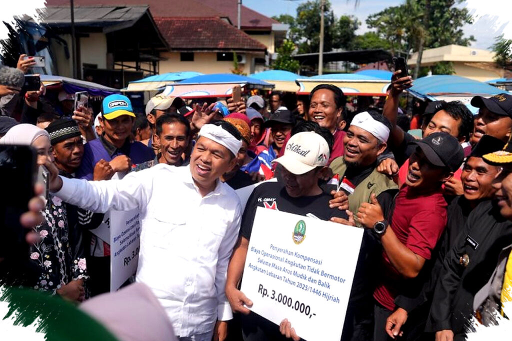 Uang Saku Sopir Angkot dan Becak Mulai Disalurkan, Kompensasi Rp6,9 Miliar Hadir Jadi Nafas Saat Mudik Jabar
