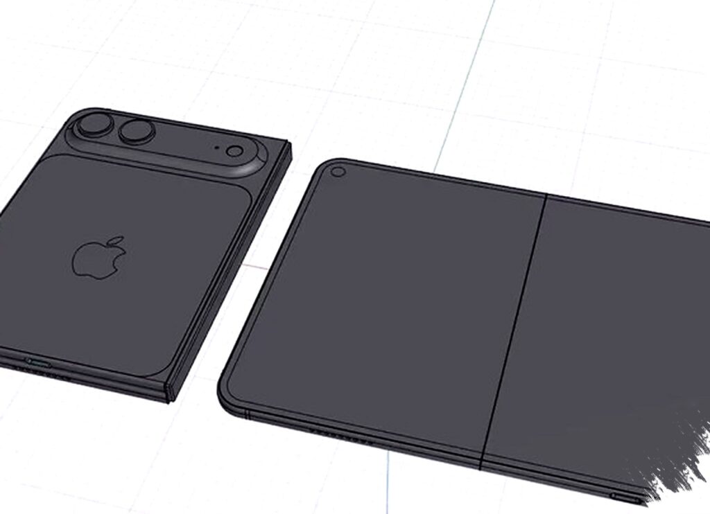 Penampakan Render iPhone Lipat Bocor, Desain Minimalis Seukuran Paspor Siap Lawan Galaxy Z Fold