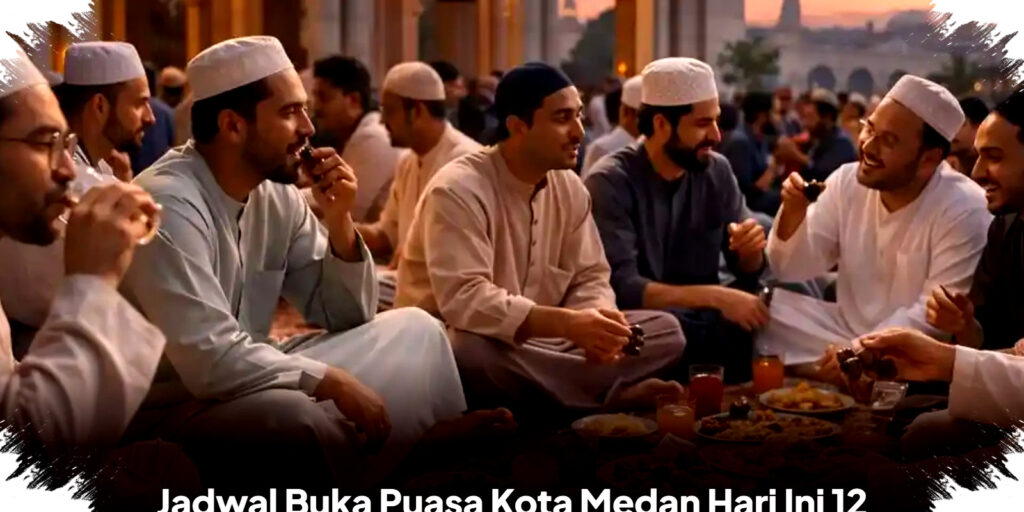 Jadwal Buka Puasa Medan 12 Maret 2026 Waktu Tepat Magrib, Doa Khusyuk Agar Ibadah Lancar dan Penuh Berkah