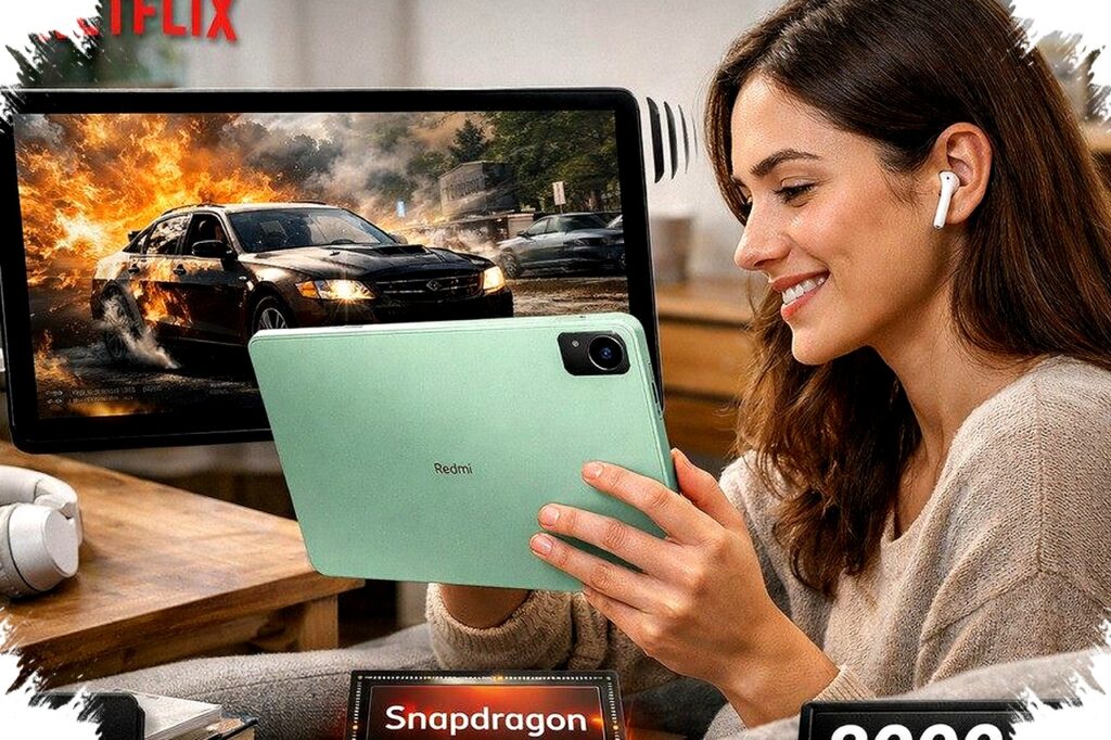 Desain Metal Kokoh dan Baterai Super Awet, Tablet Redmi Rp2 Jutaan Ini Siap Jadi Teman Setia Hiburan Anda