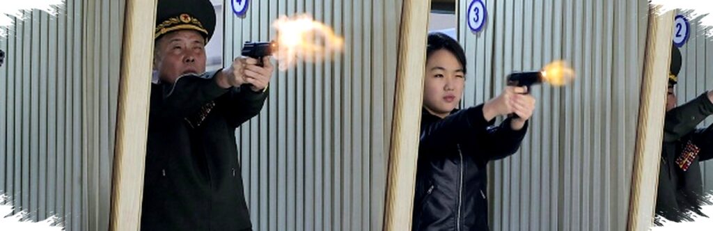 Pemimpin Muda Korea Utara Diperlihatkan Menembak Pistol, Sinyal Kuat Pengkaderan Sebagai Pewaris Tahta Sang Ayah