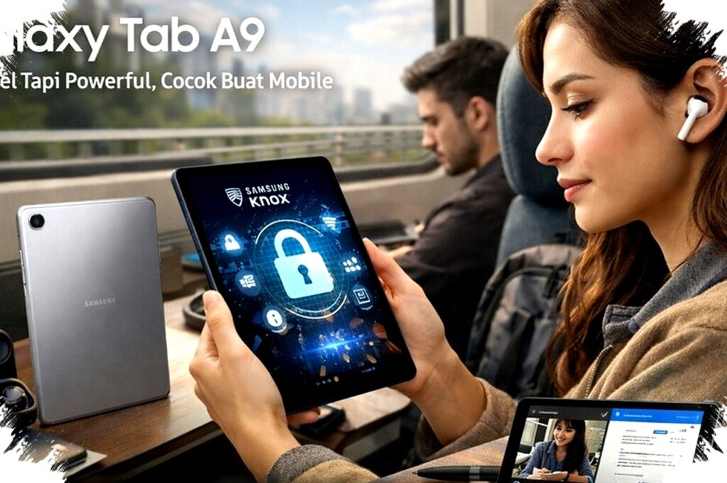 Galaxy Tab A9 Tablet Ringkas Dengan Keamanan Kelas Bisnis, Performa Stabil Di Harga Rp2,3 Jutaan Jadi Ancaman Berat Pesaing!