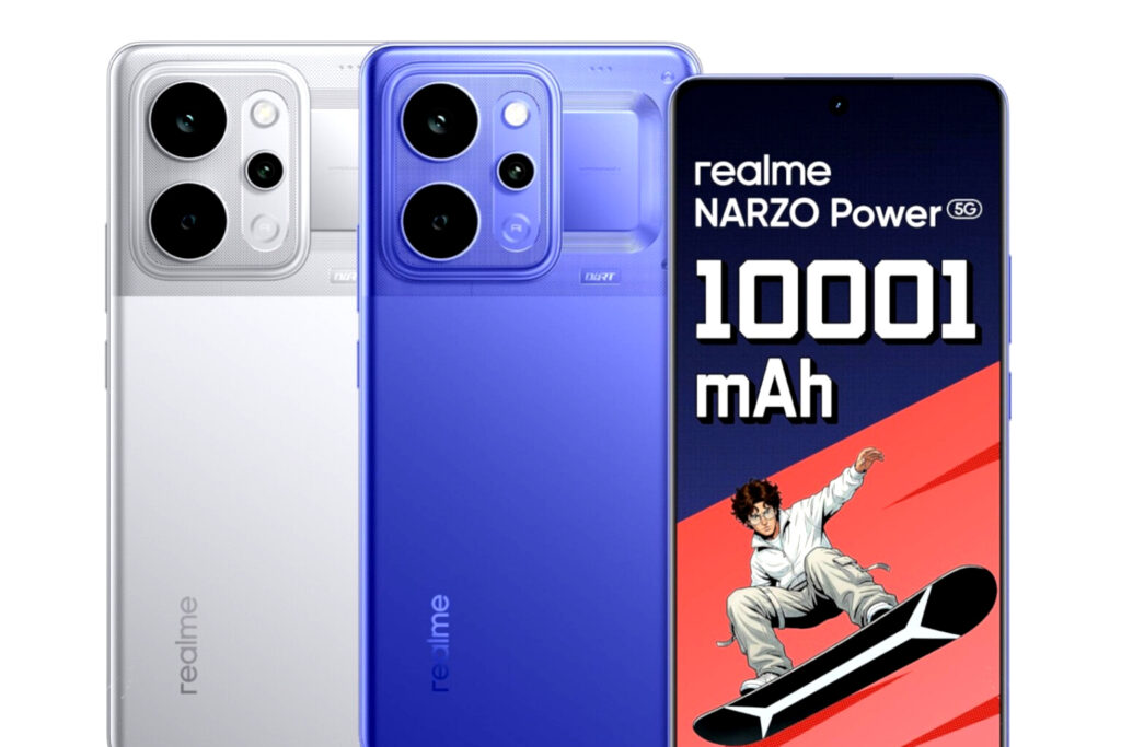 Realme Narzo Power 5G Hadir Dengan Baterai Raksasa 10.001 mAh, Tahan Hari Lama dan Bisa Jadi Powerbank Reverse Charging