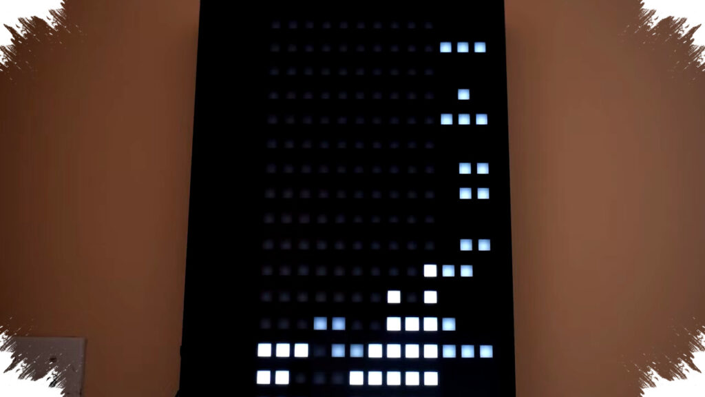 Lampu Dinding Ikea Berubah Jadi Konsol Tetris, ESP32 Ubah Pajangan Jadi Game Interaktif dan Wall Art Otomatis