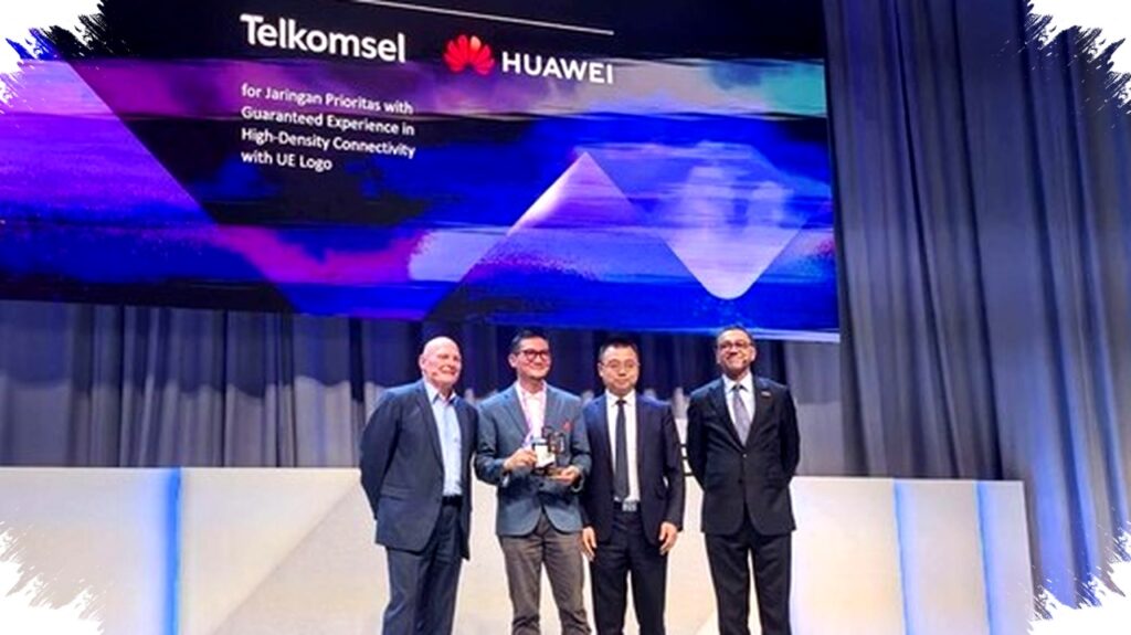 Telkomsel dan Huawei Rebut GLOMO Awards, Inovasi Jaringan Prioritas Ciptakan Koneksi Super Stabil di Zona Padat Pengguna