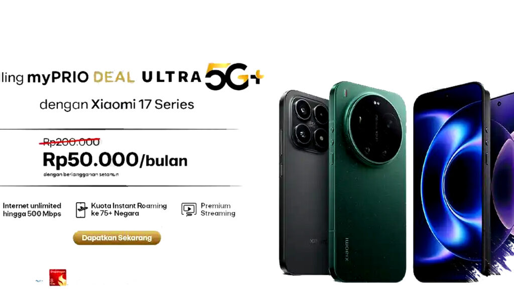 XLSMART Guncang Pasar dengan Bundling Xiaomi 17 Series, Internet Unlimited Mulai Rp50 Ribuan Hadirkan Performa Flagship dan Koneksi Tanpa Batas