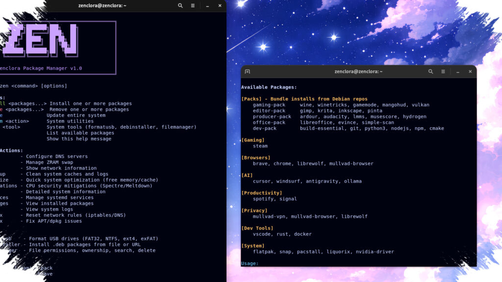 Zenclora OS 2.0 Guncang Dunia Linux, ZPM Satukan Manajemen Paket dan Tantang Sistem Lama