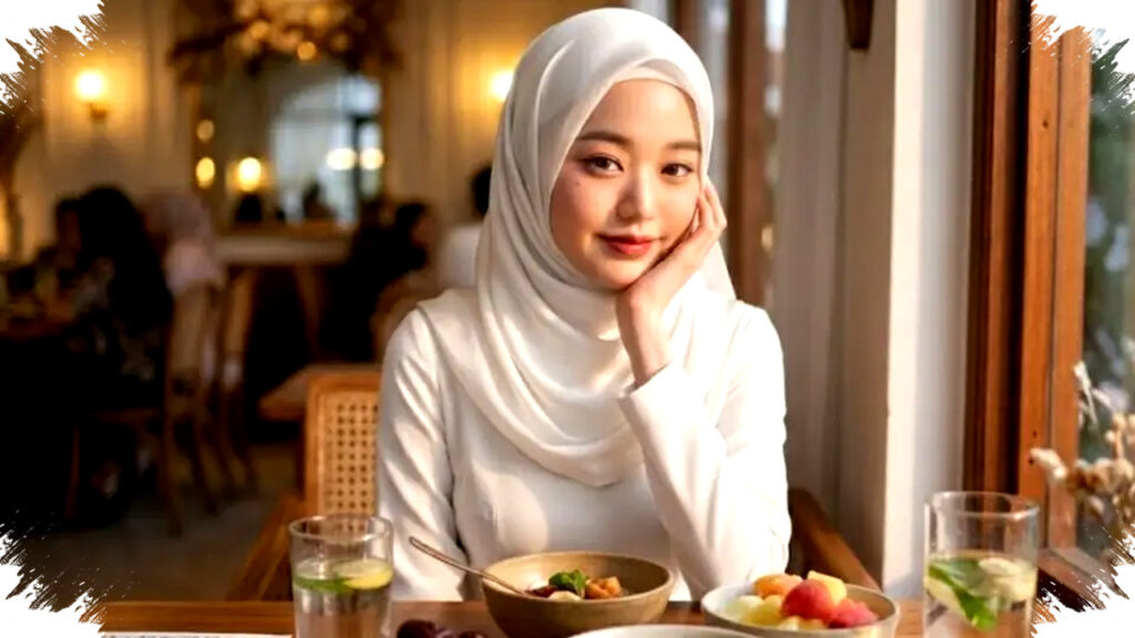 Prompt AI Revolusioner Menghadirkan Foto Buka Puasa di Cafe Super Realistis, Tantang Filter Biasa dengan Detail Natural Tanpa Efek Berlebihan
